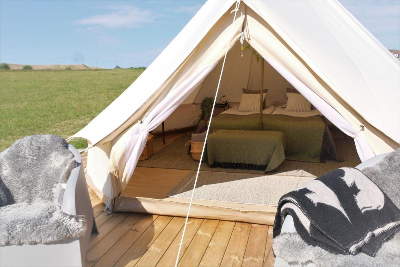 Appartement Glamping Och Gardslagenhet Mellan Himmel Och Hav à Skivarp Extérieur photo